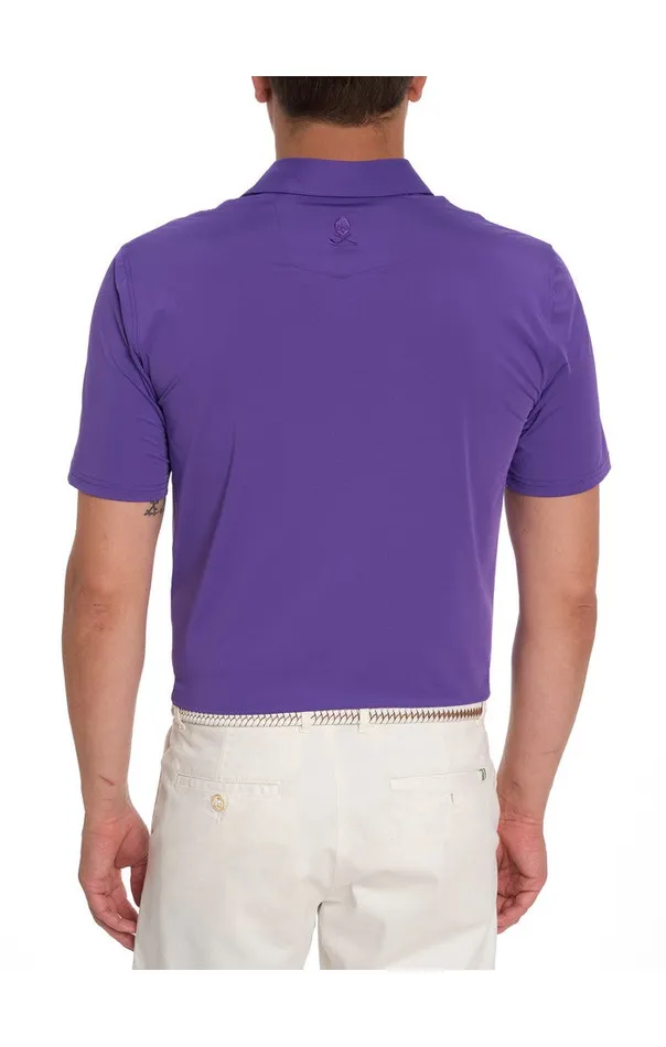 Robert Graham Polos and TShirts Men AXELSEN PERFORMANCE POLO Purple