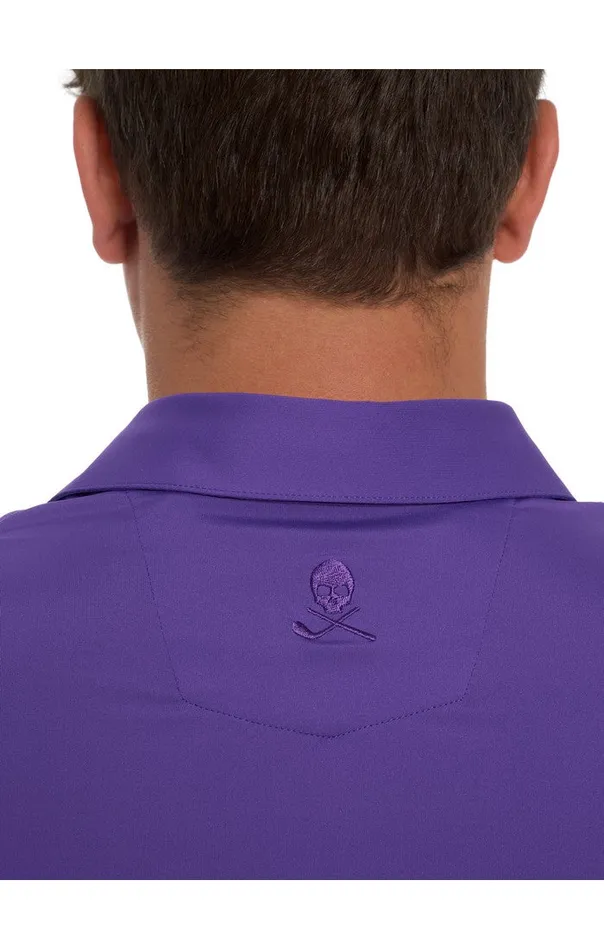 Robert Graham Polos and TShirts Men AXELSEN PERFORMANCE POLO Purple