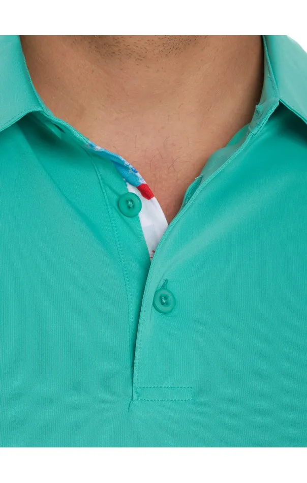 Robert Graham Polos and TShirts Men AXELSEN PERFORMANCE POLO Purple