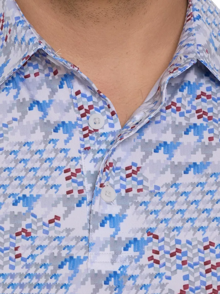 Robert Graham Polos and TShirts Men BASEL POLO White