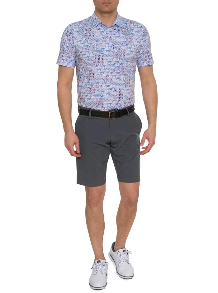 Robert Graham Polos and TShirts Men BASEL POLO White