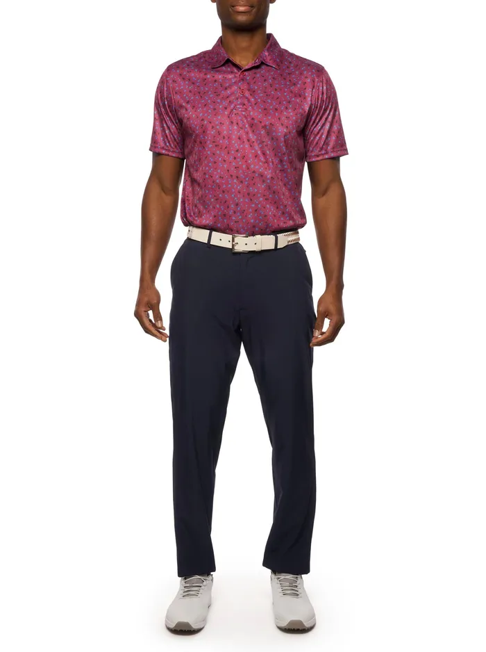 Robert Graham Polos and TShirts Men DRINK AND SAIL PERFORMANCE POLO Black