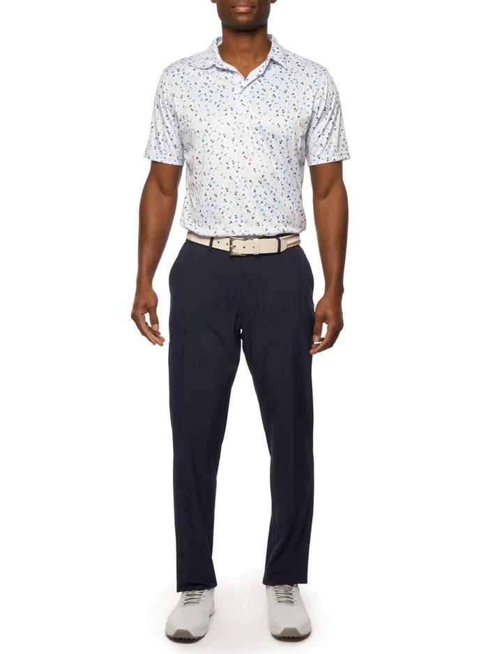 Robert Graham Polos and TShirts Men DRINK AND SAIL PERFORMANCE POLO Black