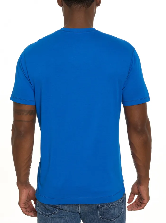 Robert Graham Polos and TShirts Men EASTWOOD TSHIRT Aqua