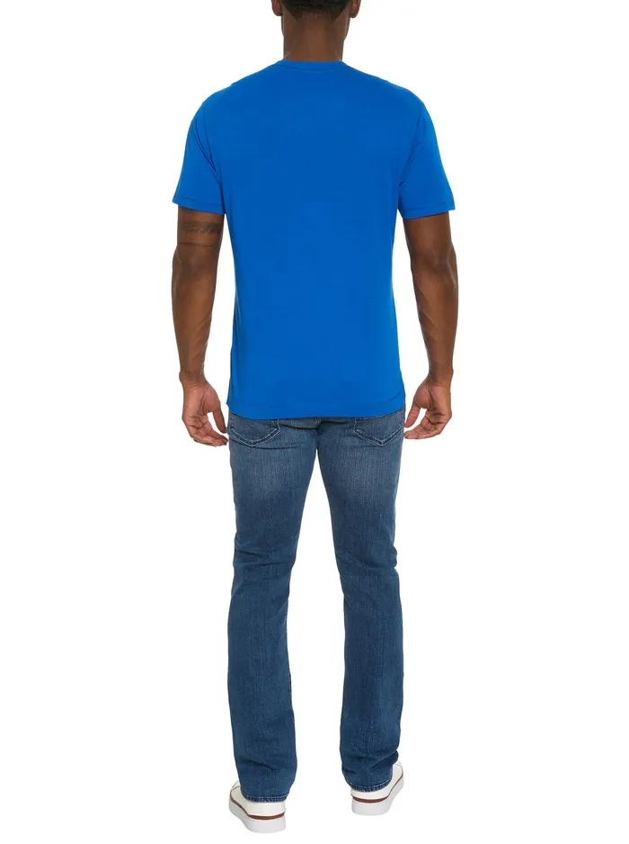Robert Graham Polos and TShirts Men EASTWOOD TSHIRT Aqua