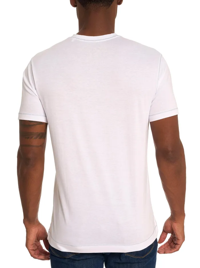 Robert Graham Polos and TShirts Men EASTWOOD TSHIRT Aqua