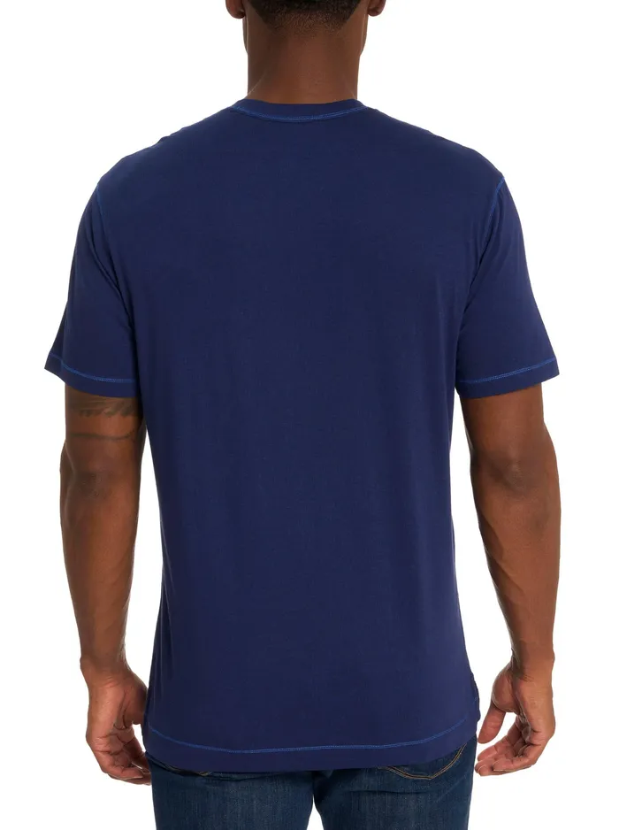 Robert Graham Polos and TShirts Men EASTWOOD TSHIRT Aqua