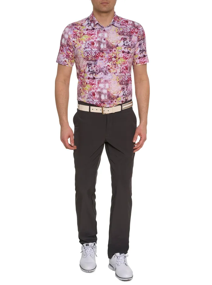 Robert Graham Polos and TShirts Men GENEVA KNIT POLO Blue