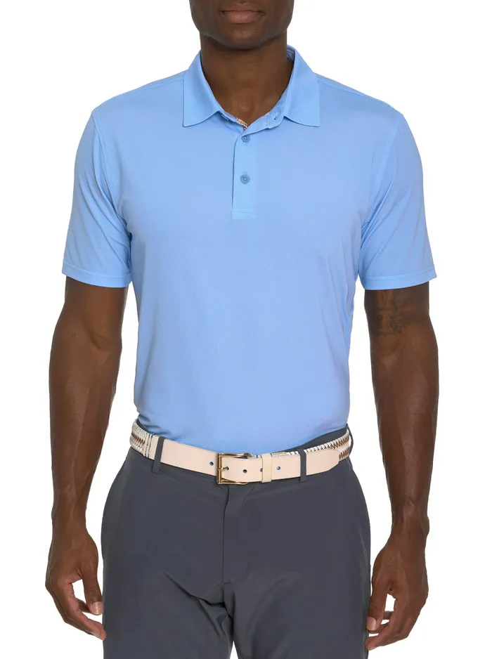 Robert Graham Polos and TShirts Men HYDE PERFORMANCE POLO Blue