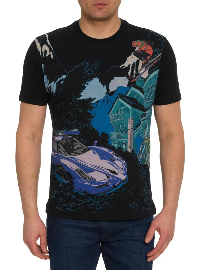 Robert Graham Polos and TShirts Men LES ALPS GRAPHIC TSHIRT Multi