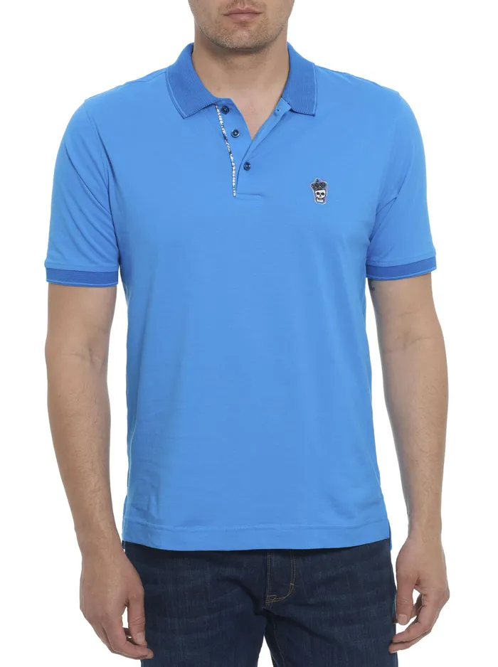 Robert Graham Polos and TShirts Men LUCIFER POLO Navy