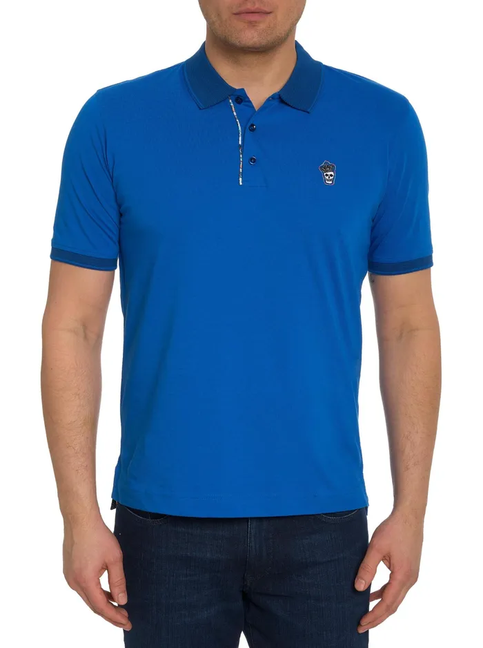Robert Graham Polos and TShirts Men LUCIFER POLO Navy