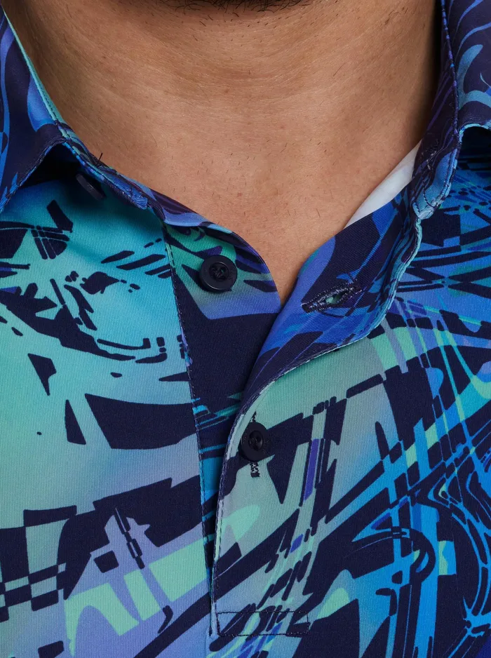 Robert Graham Polos and TShirts Men MESSINA PERFORMANCE POLO Navy