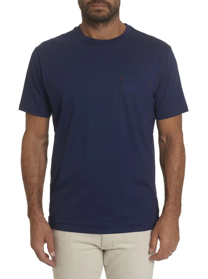 Robert Graham Polos and TShirts Men MYLES TSHIRT Navy