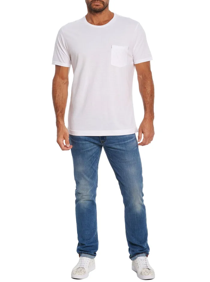 Robert Graham Polos and TShirts Men MYLES TSHIRT Navy