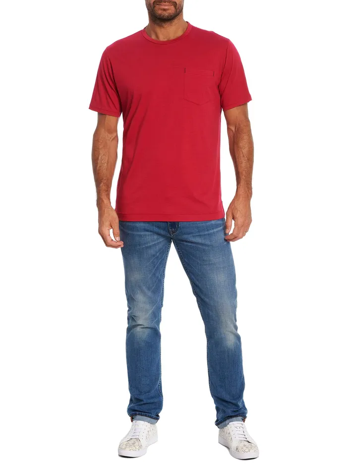 Robert Graham Polos and TShirts Men MYLES TSHIRT Navy