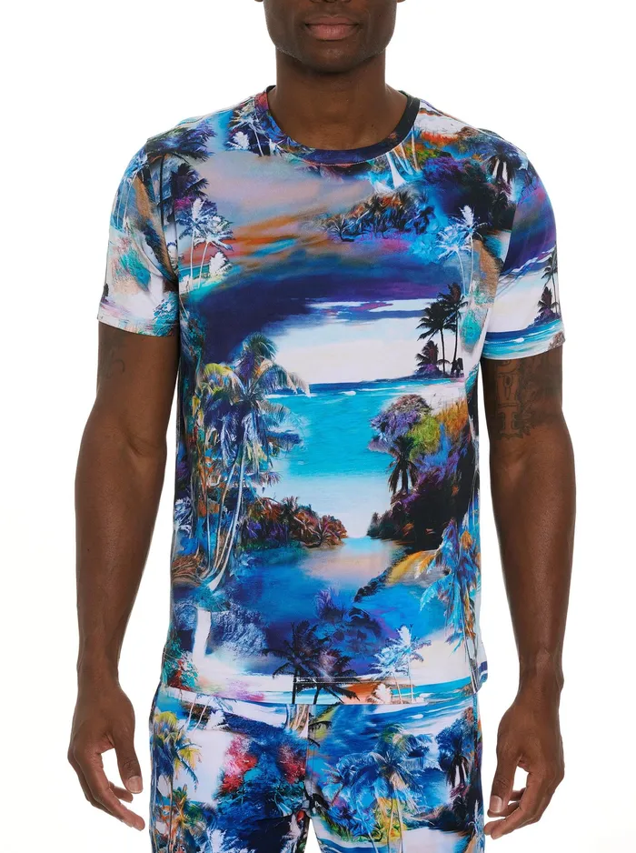 Robert Graham Polos and TShirts Men SCENIC ESCAPE GRAPHIC TSHIRT Multi