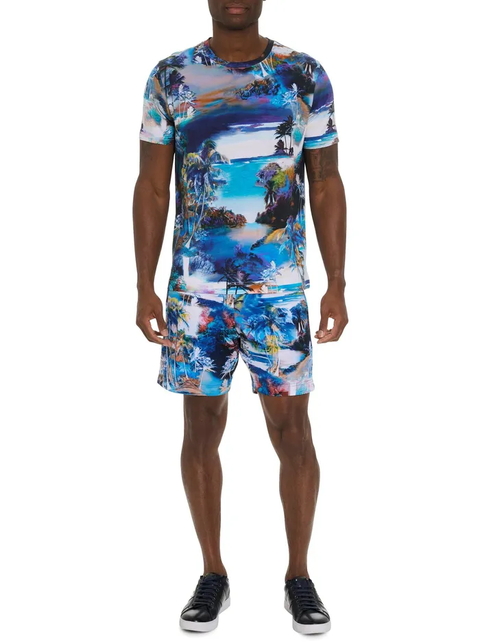 Robert Graham Polos and TShirts Men SCENIC ESCAPE GRAPHIC TSHIRT Multi