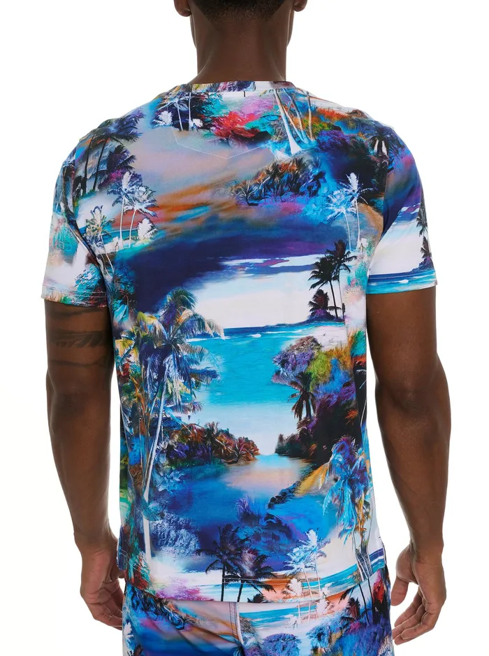 Robert Graham Polos and TShirts Men SCENIC ESCAPE GRAPHIC TSHIRT Multi