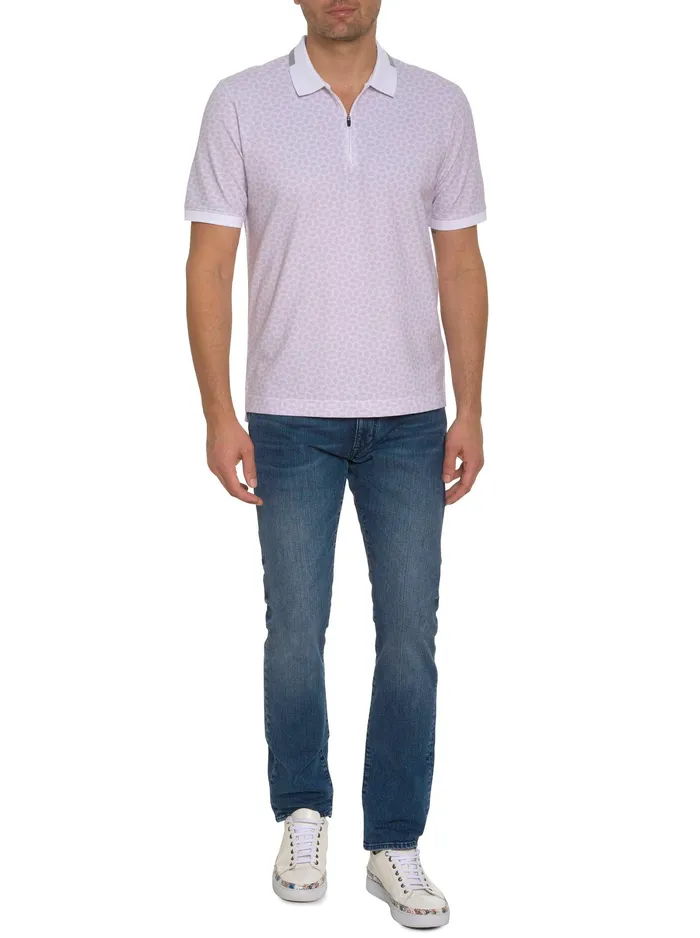 Robert Graham Polos and TShirts Men SHEEN POLO White