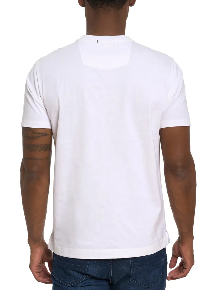 Robert Graham Polos and TShirts Men SNOWTOPIA TSHIRT White