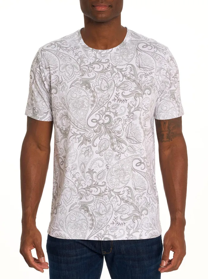 Robert Graham Polos and TShirts Men SWANSON TSHIRT Black