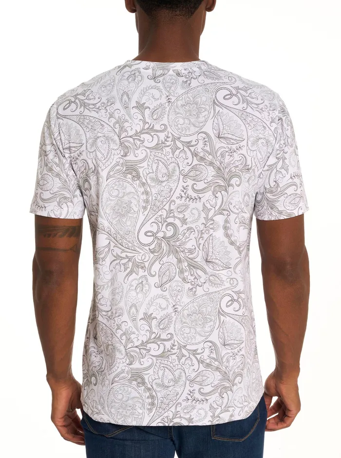 Robert Graham Polos and TShirts Men SWANSON TSHIRT Black