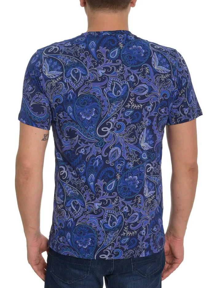 Robert Graham Polos and TShirts Men SWANSON TSHIRT Black