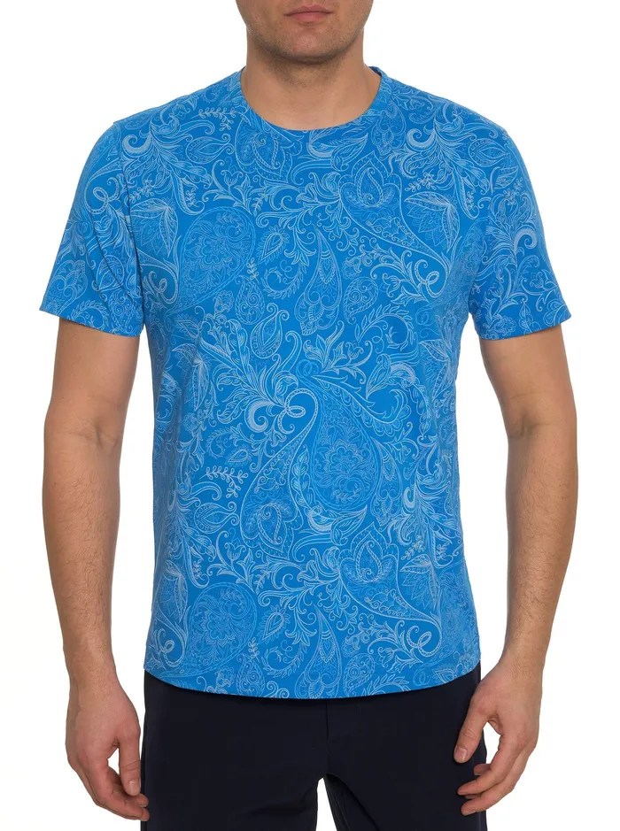 Robert Graham Polos and TShirts Men SWANSON TSHIRT Black