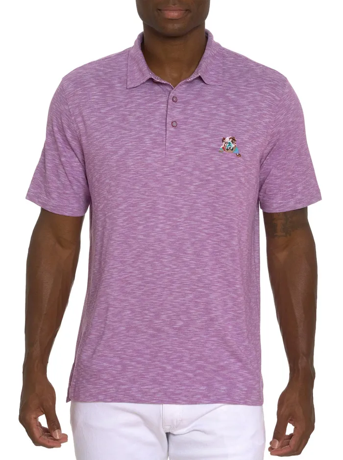 Robert Graham Polos and TShirts Men VANDAM POLO Lilac
