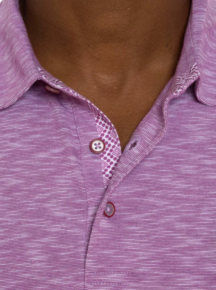 Robert Graham Polos and TShirts Men VANDAM POLO Lilac