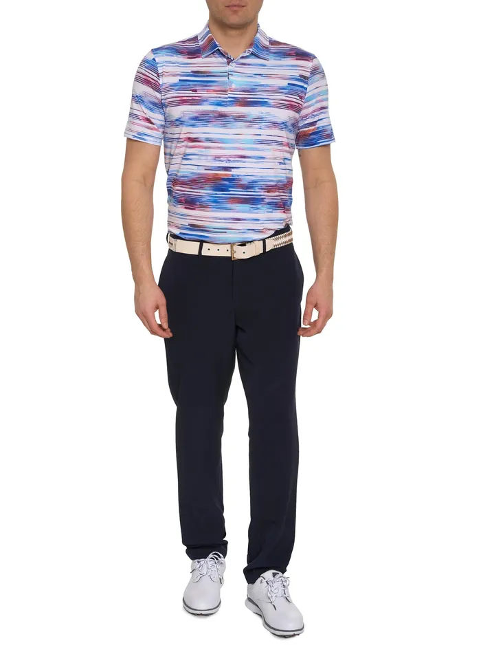 Robert Graham Polos and TShirts Men WATZMANN KNIT POLO Black