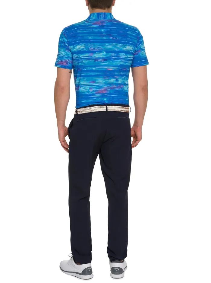 Robert Graham Polos and TShirts Men WATZMANN KNIT POLO Black