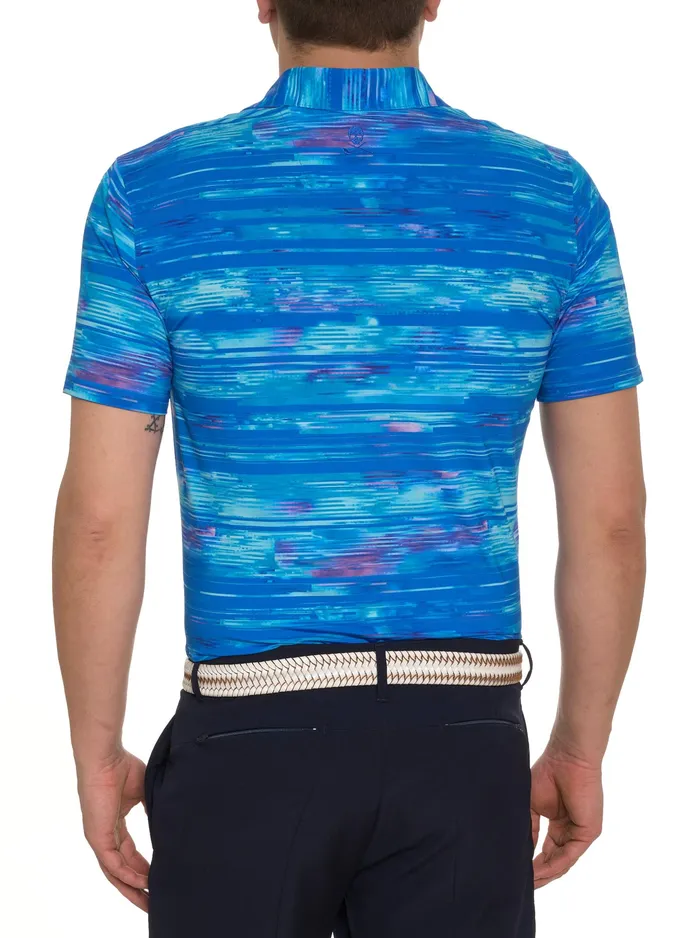 Robert Graham Polos and TShirts Men WATZMANN KNIT POLO Black