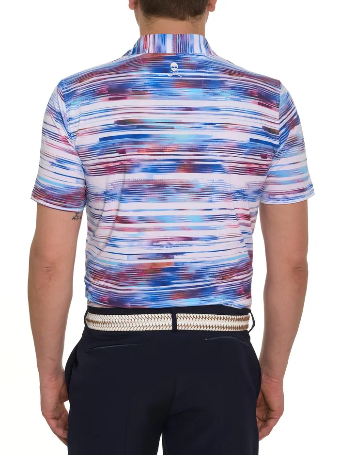 Robert Graham Polos and TShirts Men WATZMANN KNIT POLO Black