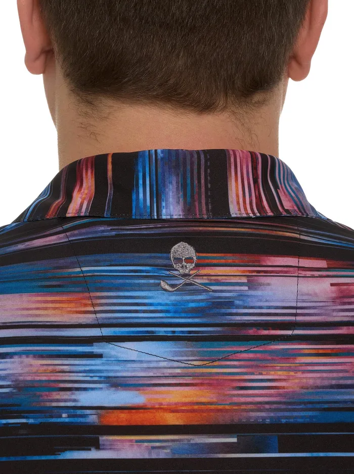 Robert Graham Polos and TShirts Men WATZMANN KNIT POLO Black