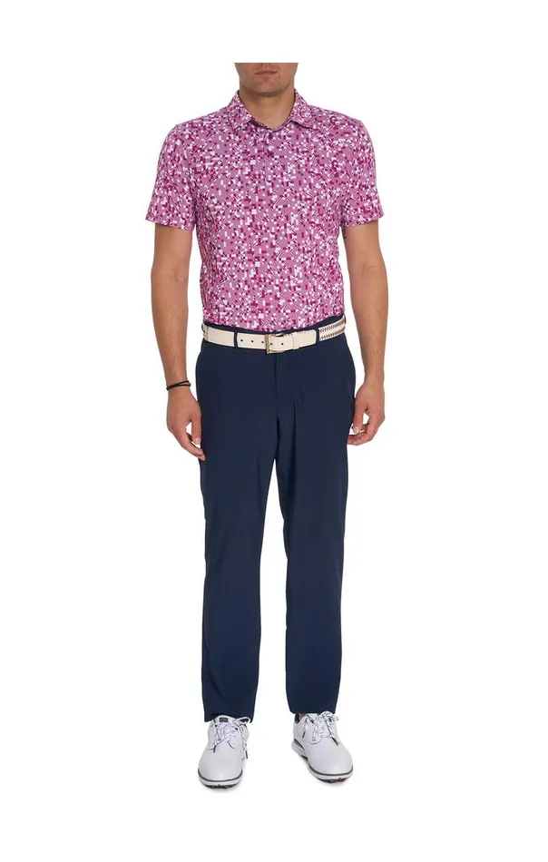 Robert Graham Polos and TShirts Men WOODERSON PERFORMANCE POLO Pink