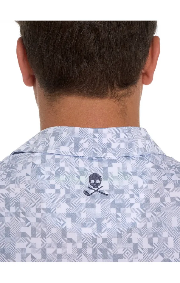Robert Graham Polos and TShirts Men WOODERSON PERFORMANCE POLO Pink