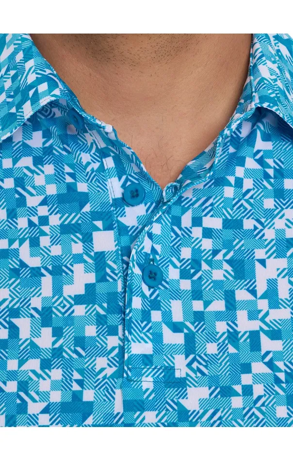 Robert Graham Polos and TShirts Men WOODERSON PERFORMANCE POLO Pink