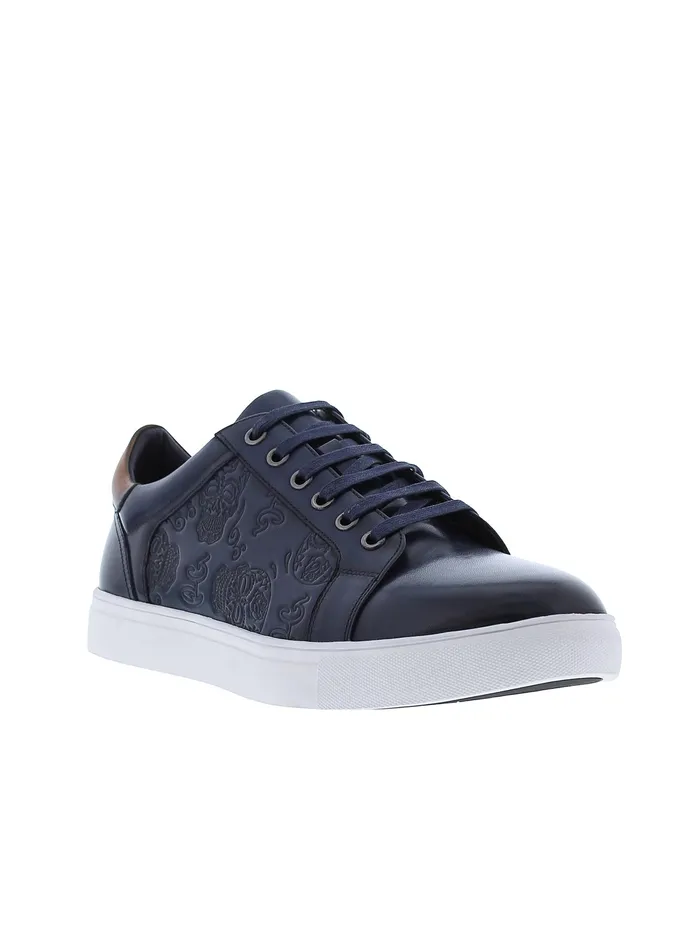 Robert Graham Shoes Men AUSTIN SNEAKER Navy