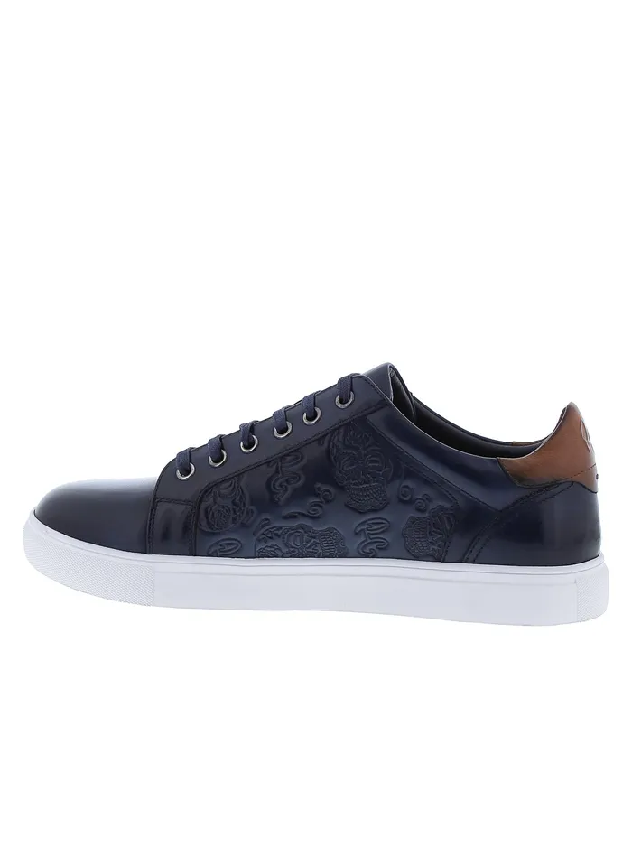 Robert Graham Shoes Men AUSTIN SNEAKER Navy