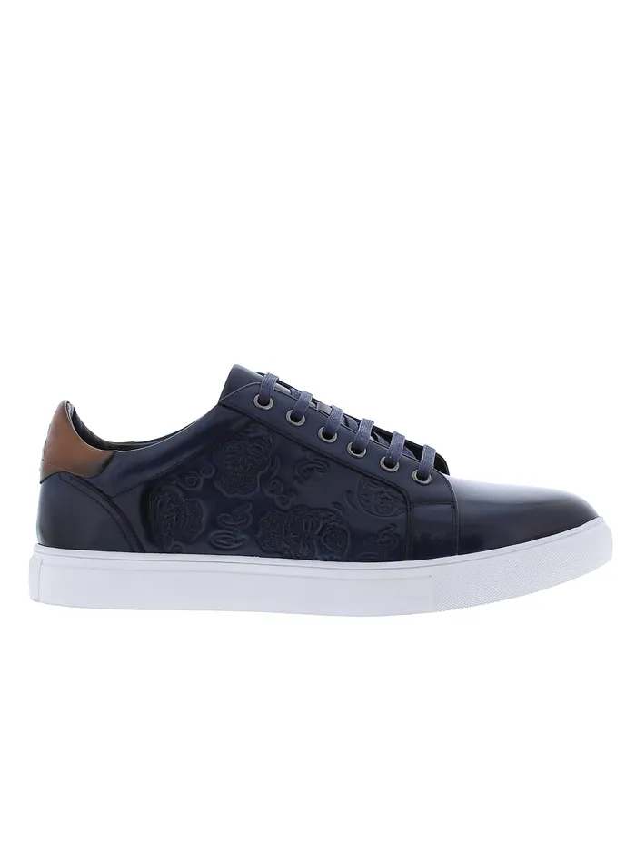 Robert Graham Shoes Men AUSTIN SNEAKER Navy