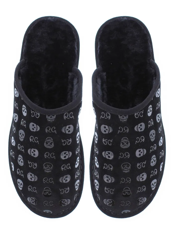 Robert Graham Shoes Men CREEDMOR SLIPPER Black