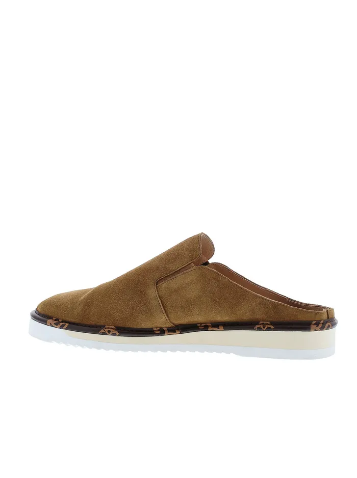 Robert Graham Shoes Men CROWN SLIPPER Cognac