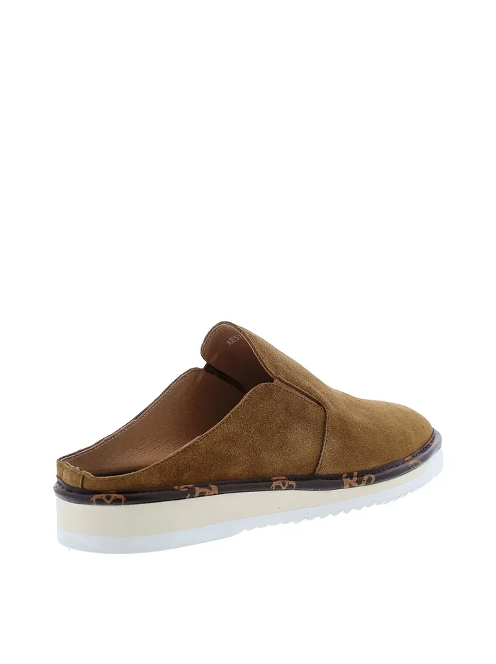 Robert Graham Shoes Men CROWN SLIPPER Cognac