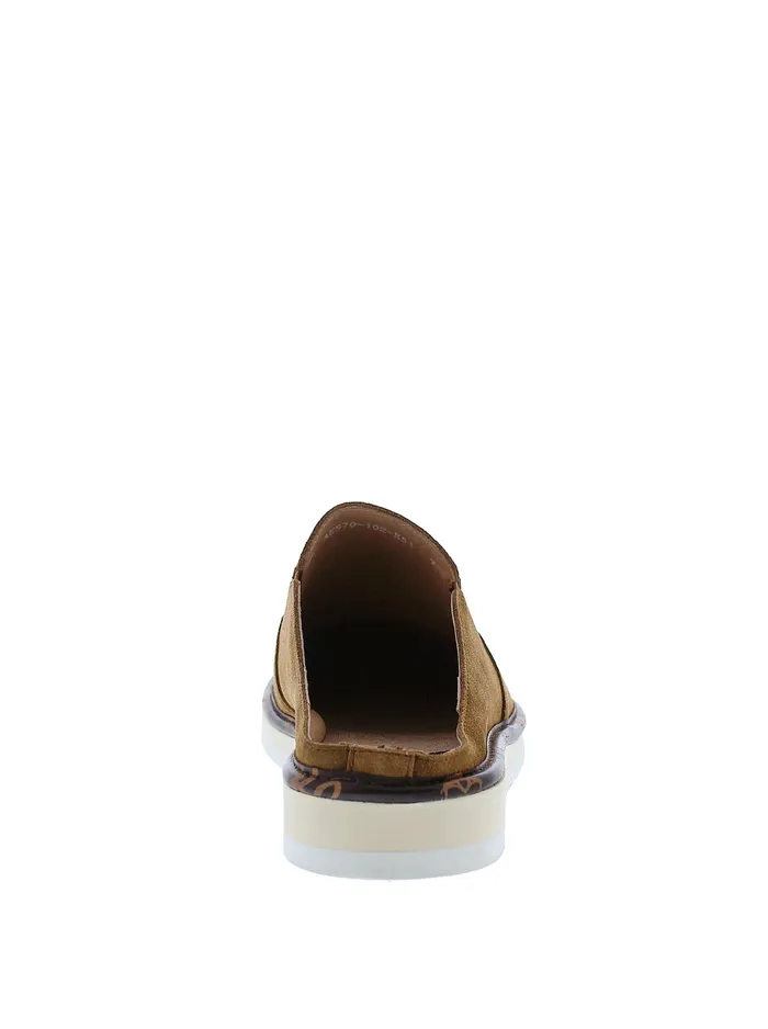 Robert Graham Shoes Men CROWN SLIPPER Cognac