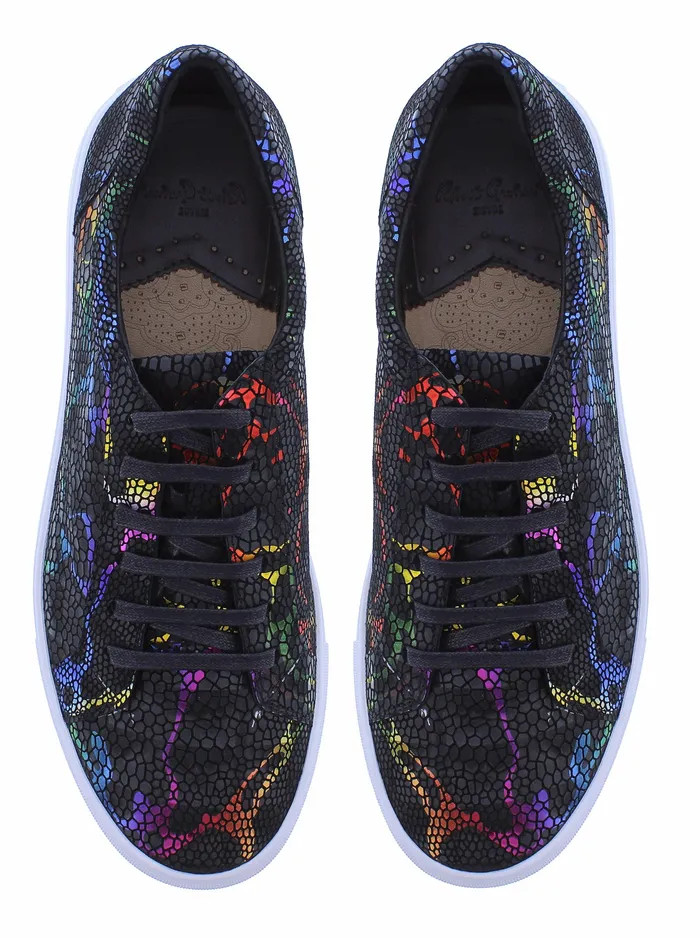 Robert Graham Shoes Men DIMARO SNEAKER Black