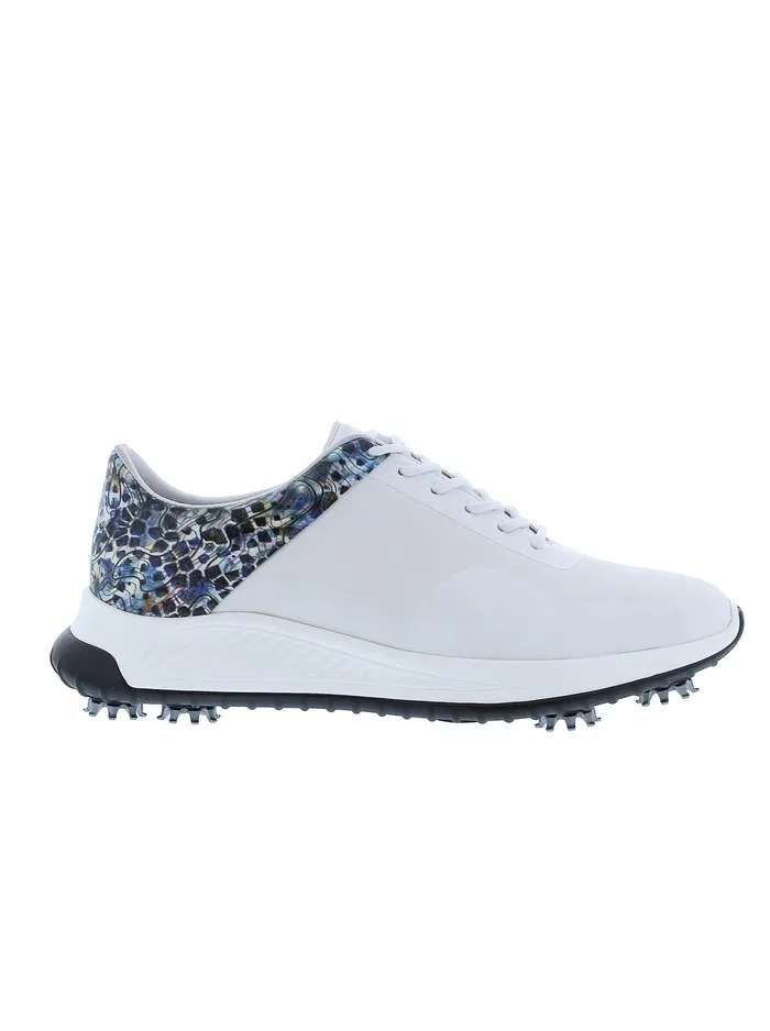 Robert Graham Shoes Men FLATONIA GOLF SHOE White