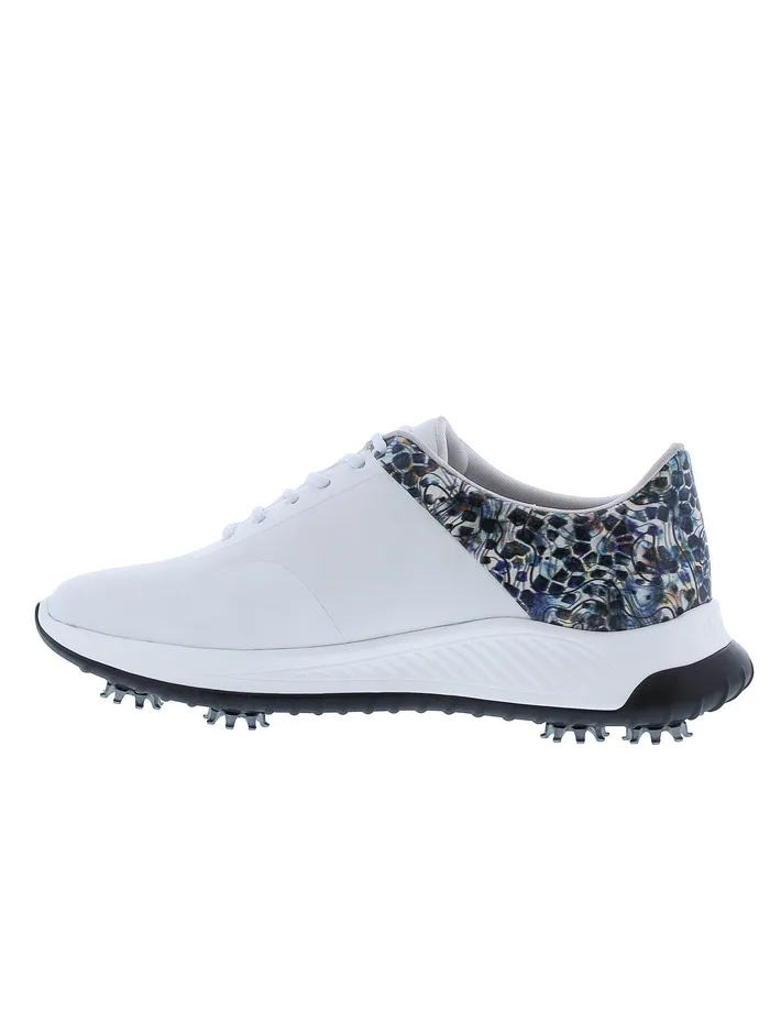Robert Graham Shoes Men FLATONIA GOLF SHOE White