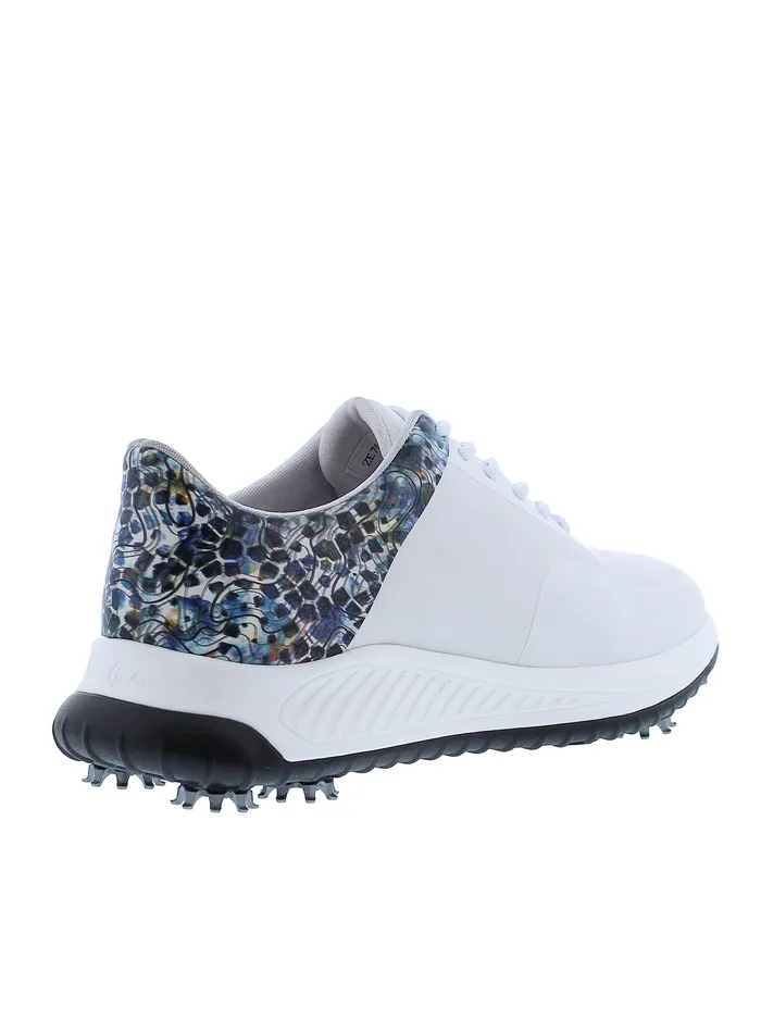 Robert Graham Shoes Men FLATONIA GOLF SHOE White